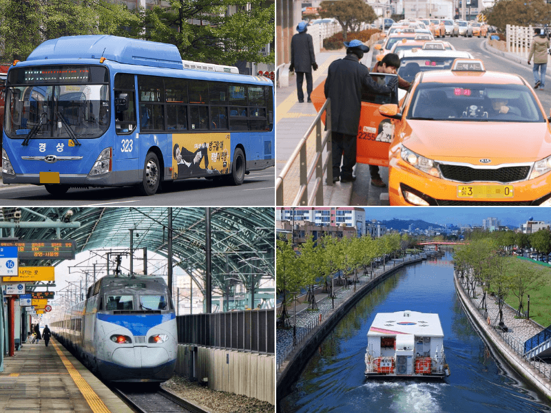 Lựa chọn phương tiện di chuyển ở thành phố Pohang