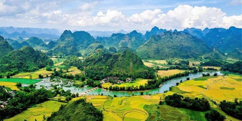 Một góc của Công viên địa chất toàn cầu tại Cao Bằng