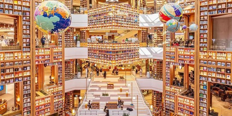 Thư viện Starfield tại COEX Mall (Seoul - Hàn Quốc)