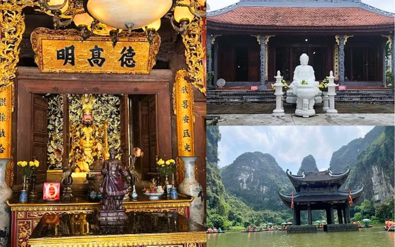 Điểm tham quan trong Hành cung Vũ Lâm Ninh Bình