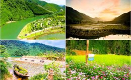 Thả mắt ngắm không gian thơ mộng tại Làng lá