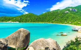 Vẻ đẹp lãng mạn giữa biển trời Ninh Vân