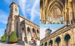 Nhà thờ đá hơn trăm tuổi tại Nha Trang