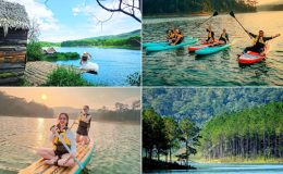 Hồ Tuyền Lâm cách trung tâm vào khoảng 7km